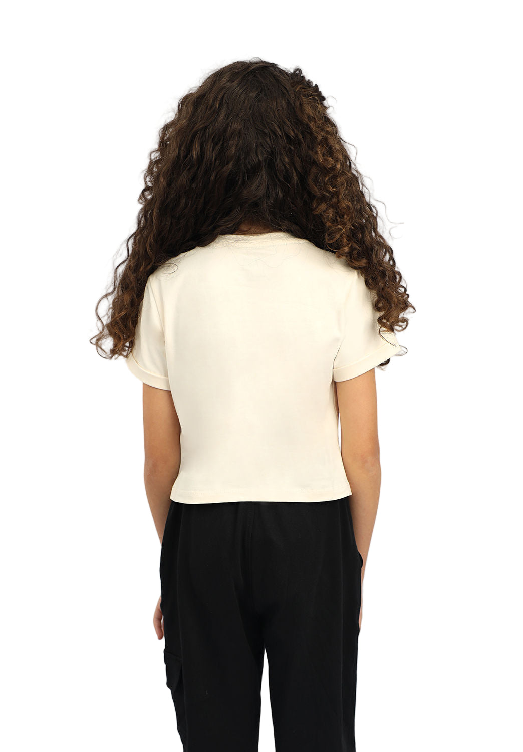 Girl's Power White T-Shirt-Atum -67346969
