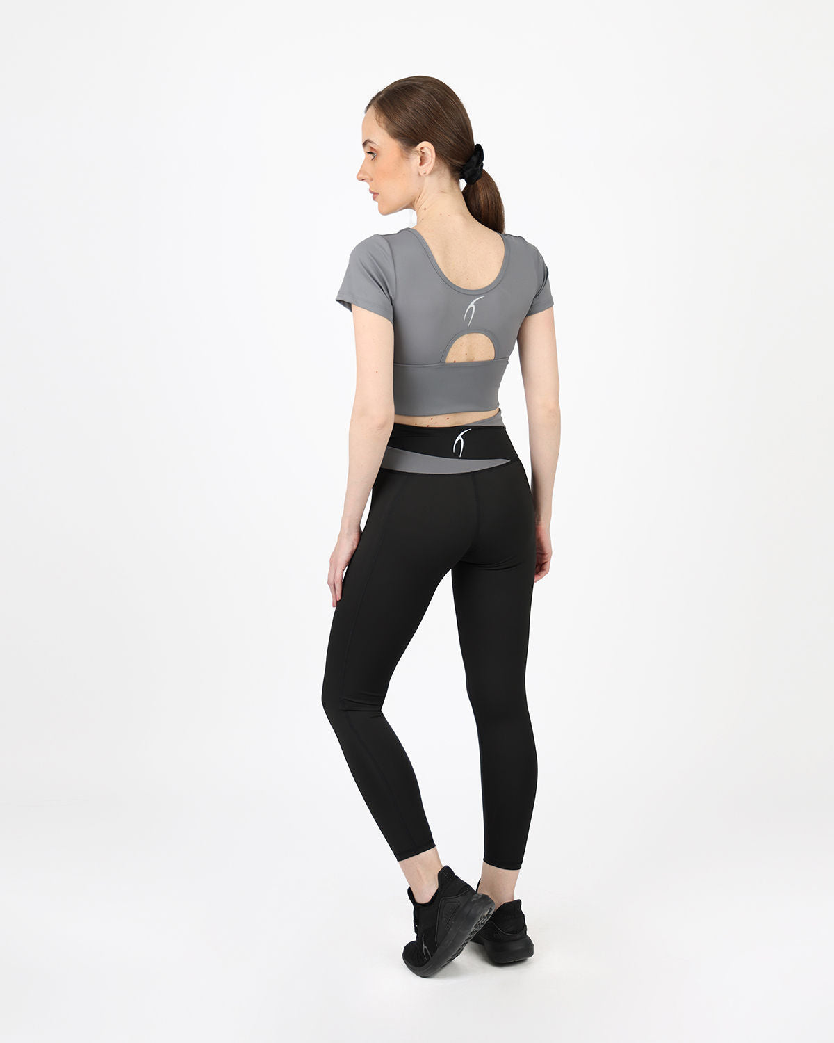 Asymmetric Crossover Black Top-Atum -44856876