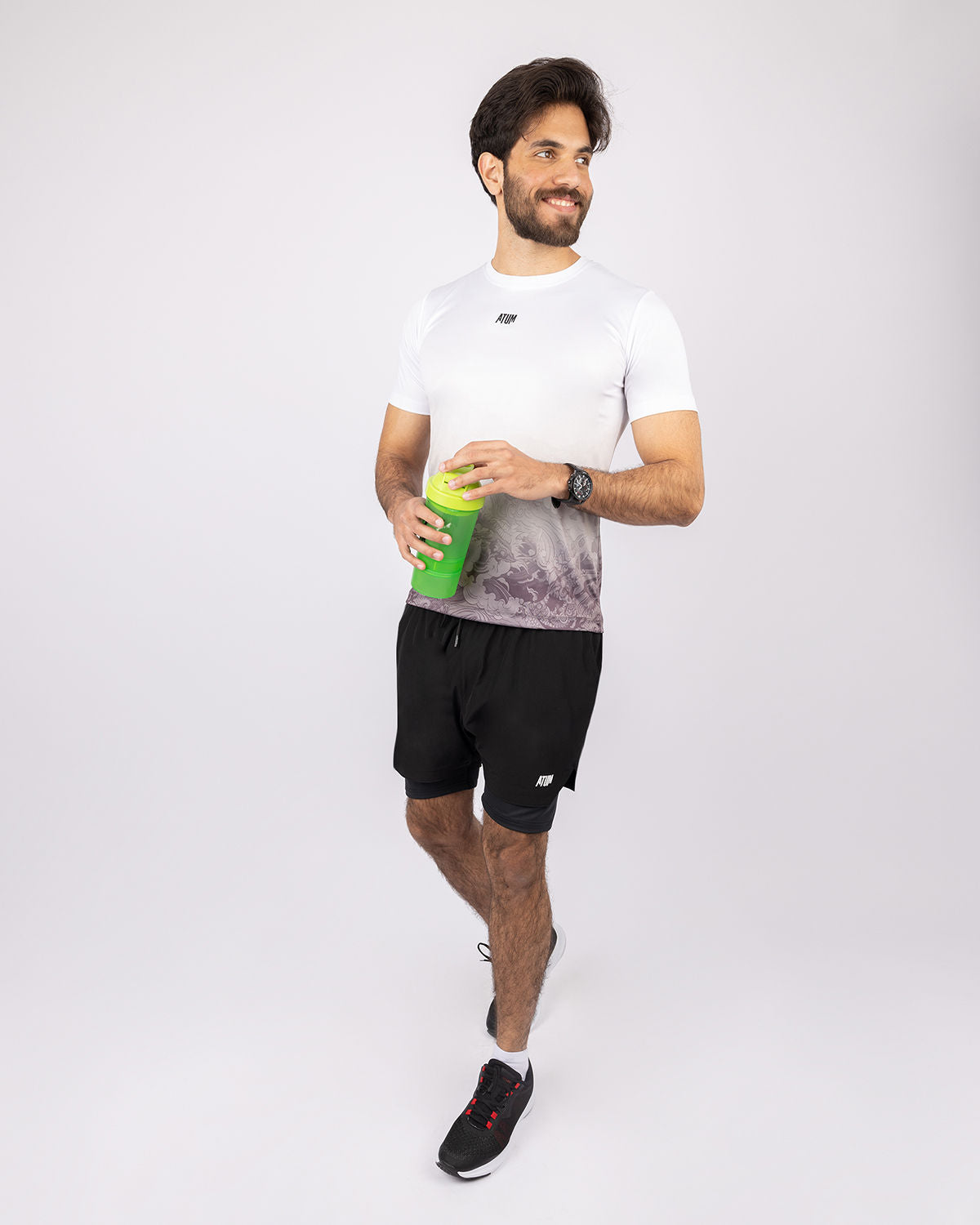 Hidden Pocket Black Training Short-Atum -86562463