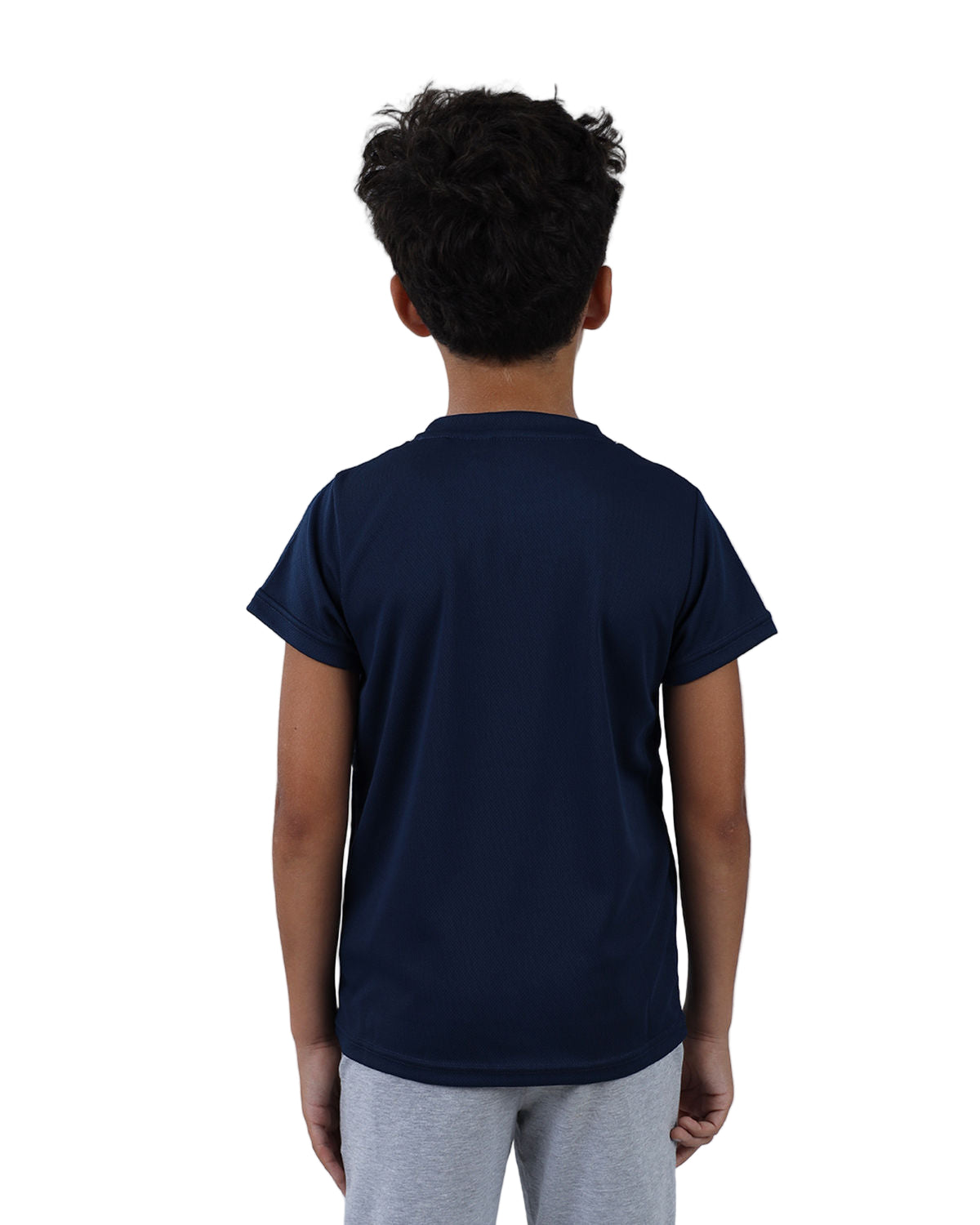 Dri-Fit Boys Basic Blue T-Shirt-Atum -36616384