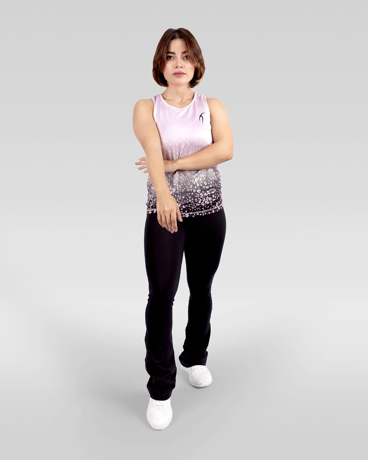 Colored Tank Pink Top-Atum -18413444