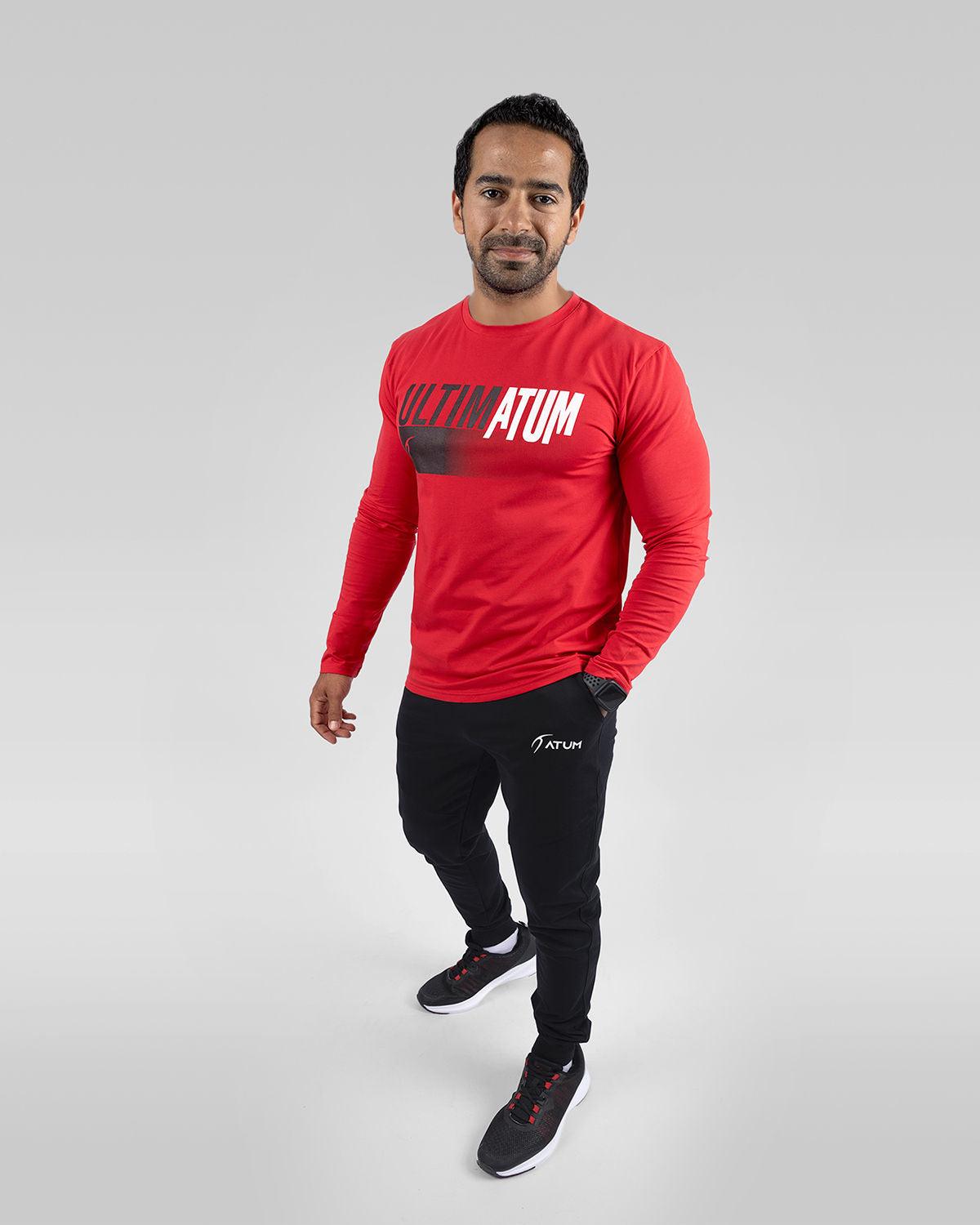 Optimum Men's Red T-Shirt-Atum -80828951