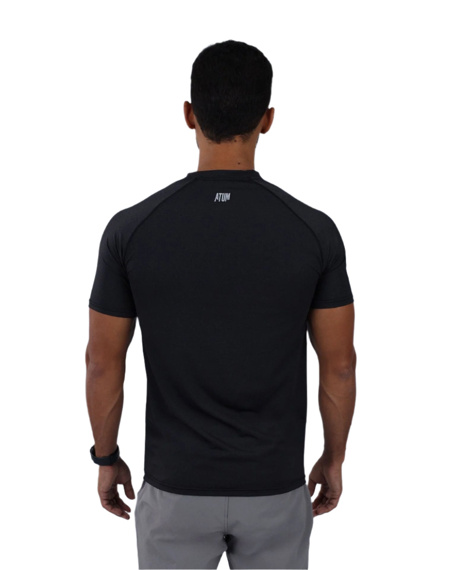 Dri-FIT Short-Sleeve Black Fitness Top-Atum -87615874