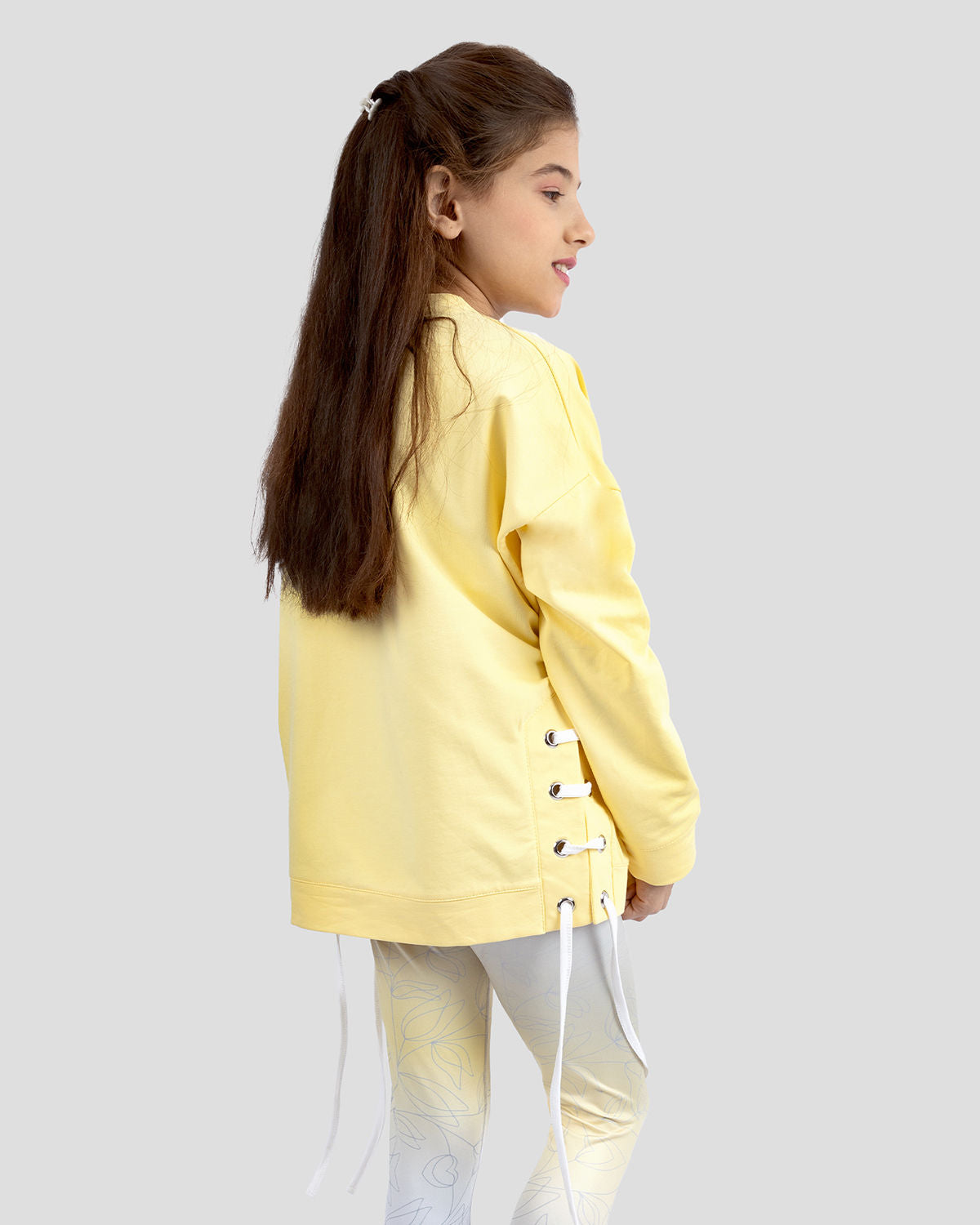 Girl's Crop Sweatshirt-Atum -87012674