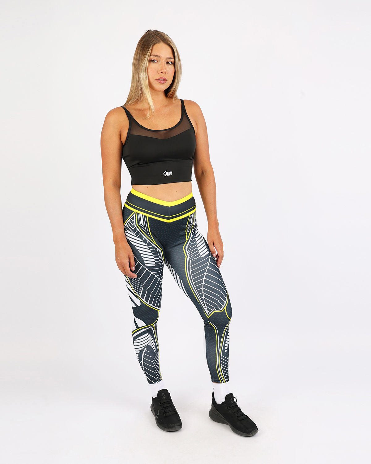 Strike Performance Yellow Leggings-Atum -72092183
