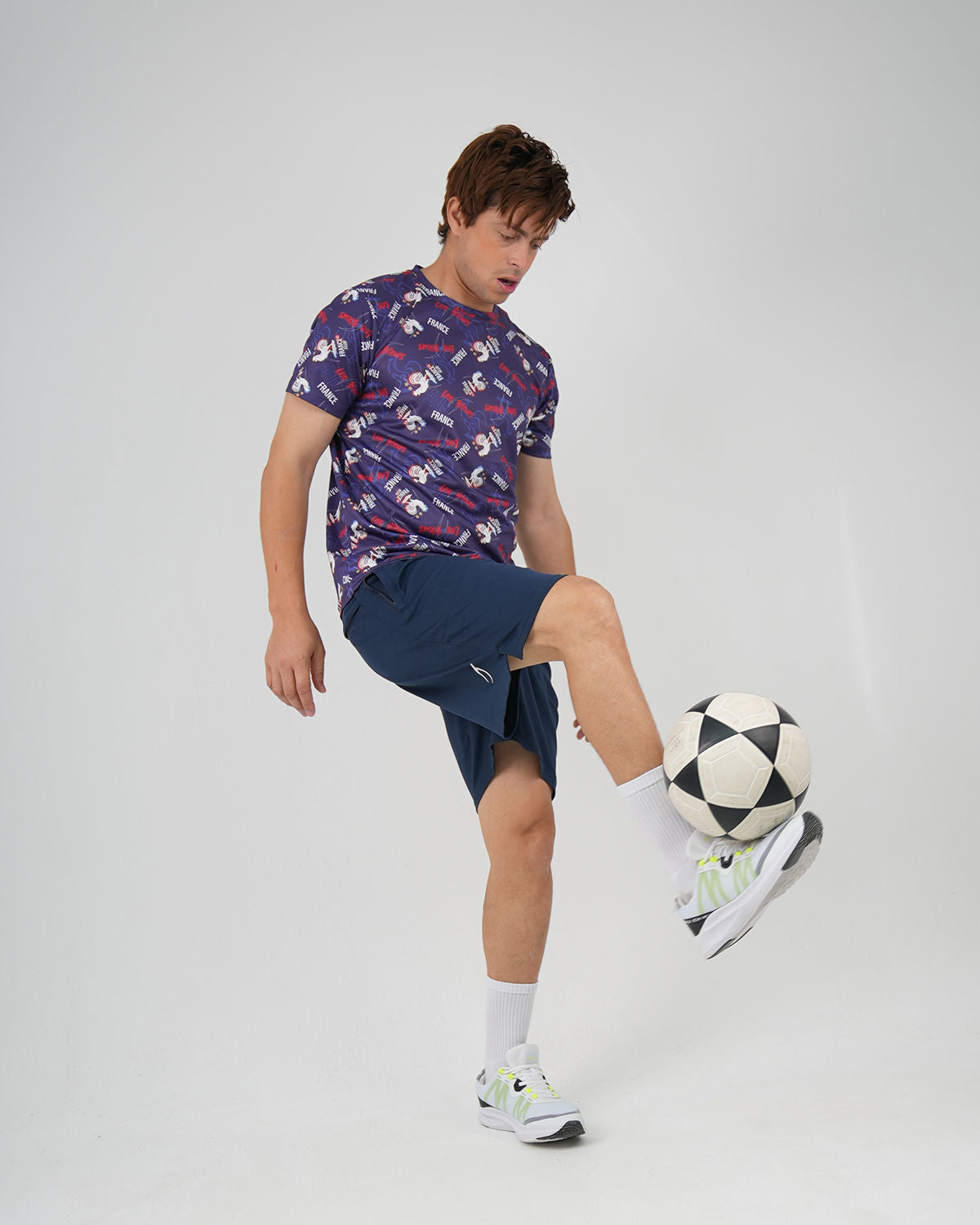 Les Bleus Sports Unisex T-Shirt-Atum -84722526