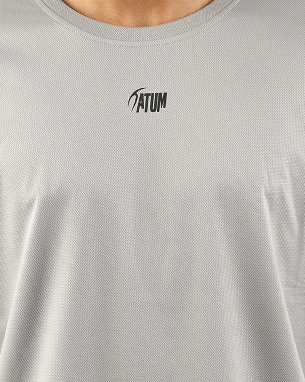 Prime Fit Men's Gray T-Shirt-Atum -79041173