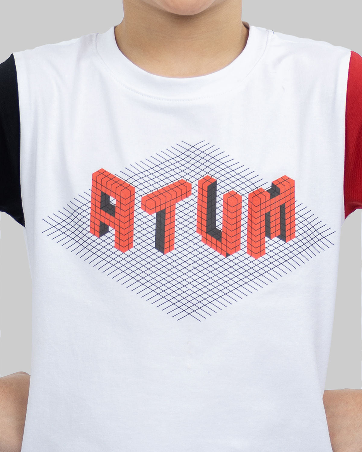 Graphic Logo Boy's White T-Shirt