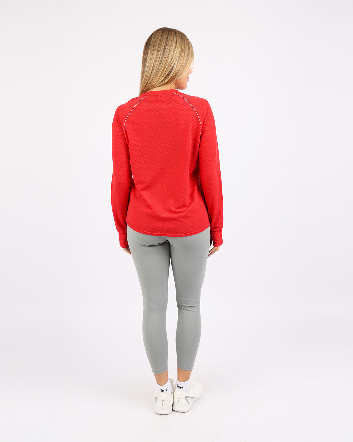 Long-Sleeve Training Red Top-Atum -11541130