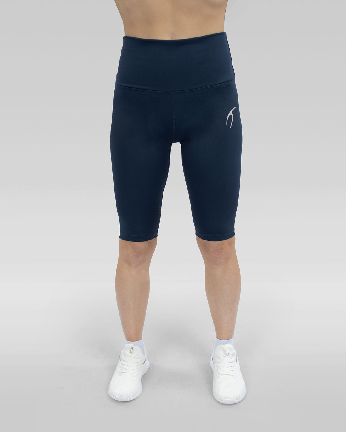Basic Essentials Navy Short Leggings-Atum -53592628