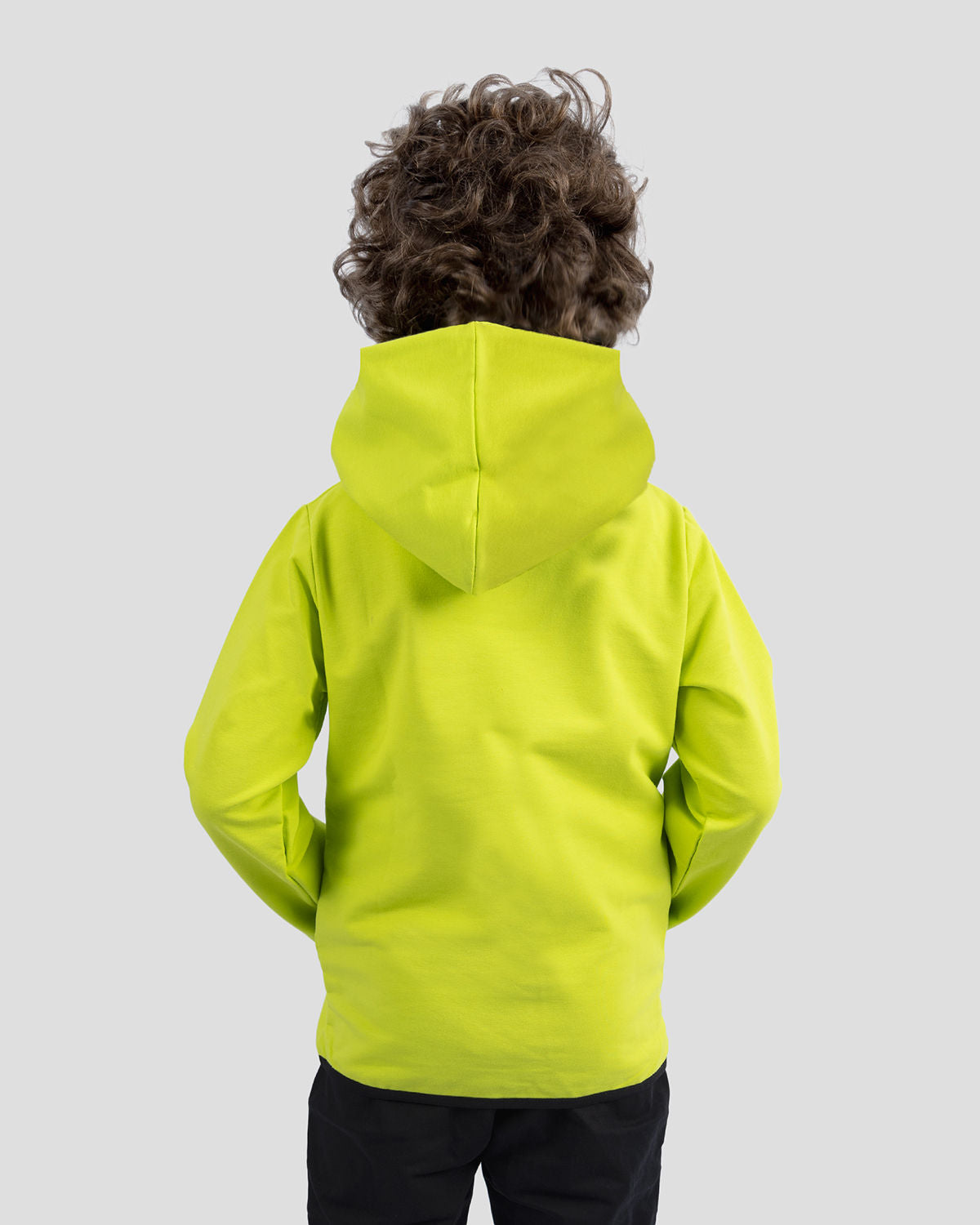 Boy's High Neck Hoodie-Atum -46275052