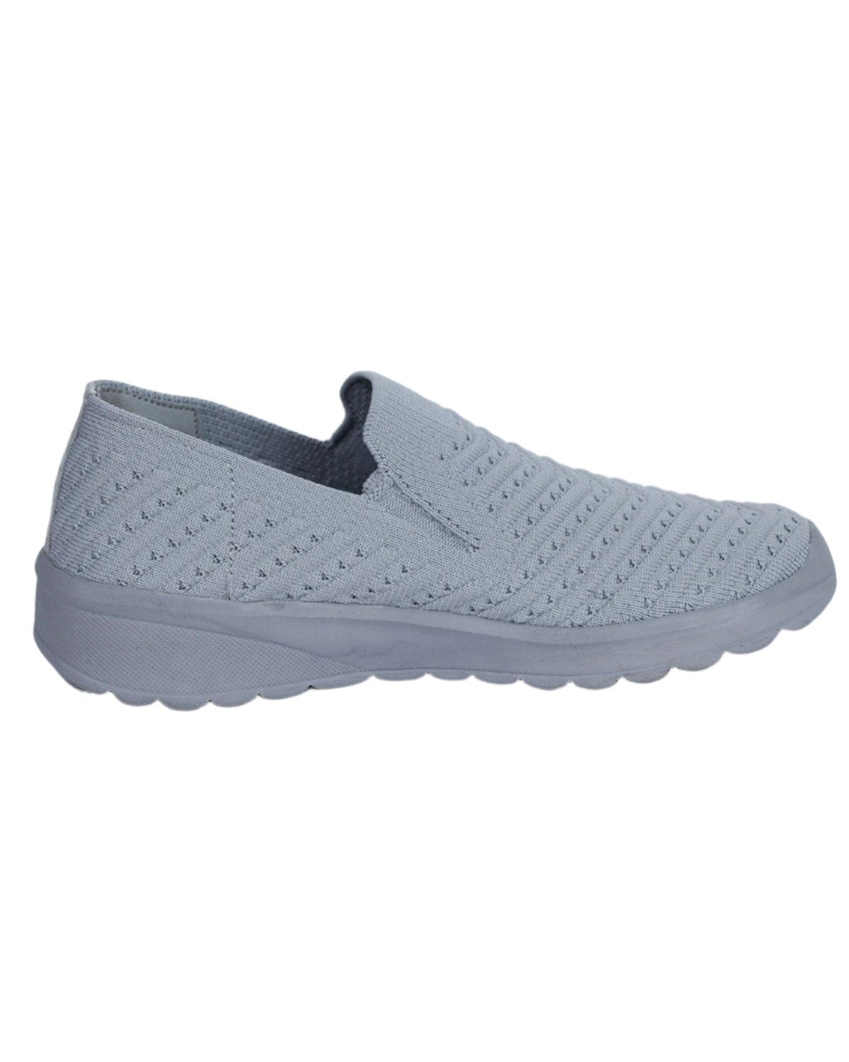 Stylish Slip-On Gray Women Shoes-Atum -33622523