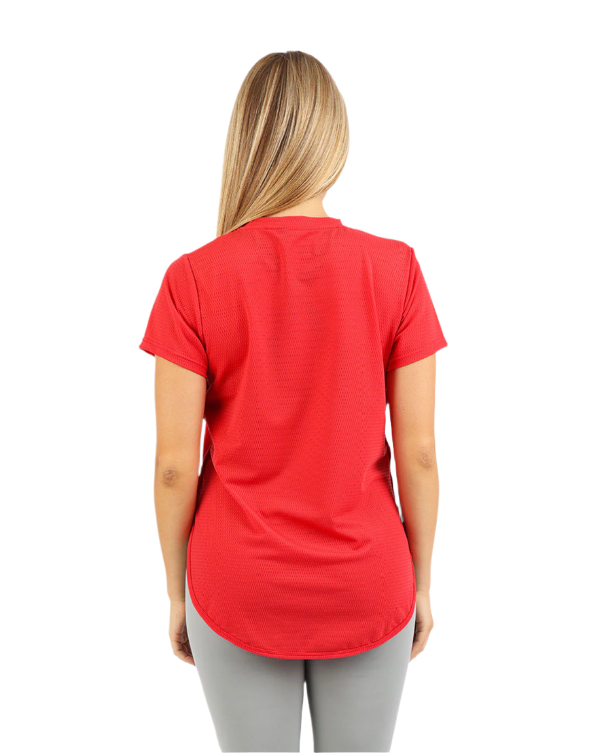 Short-Sleeve Training Red Top-Atum -55848778