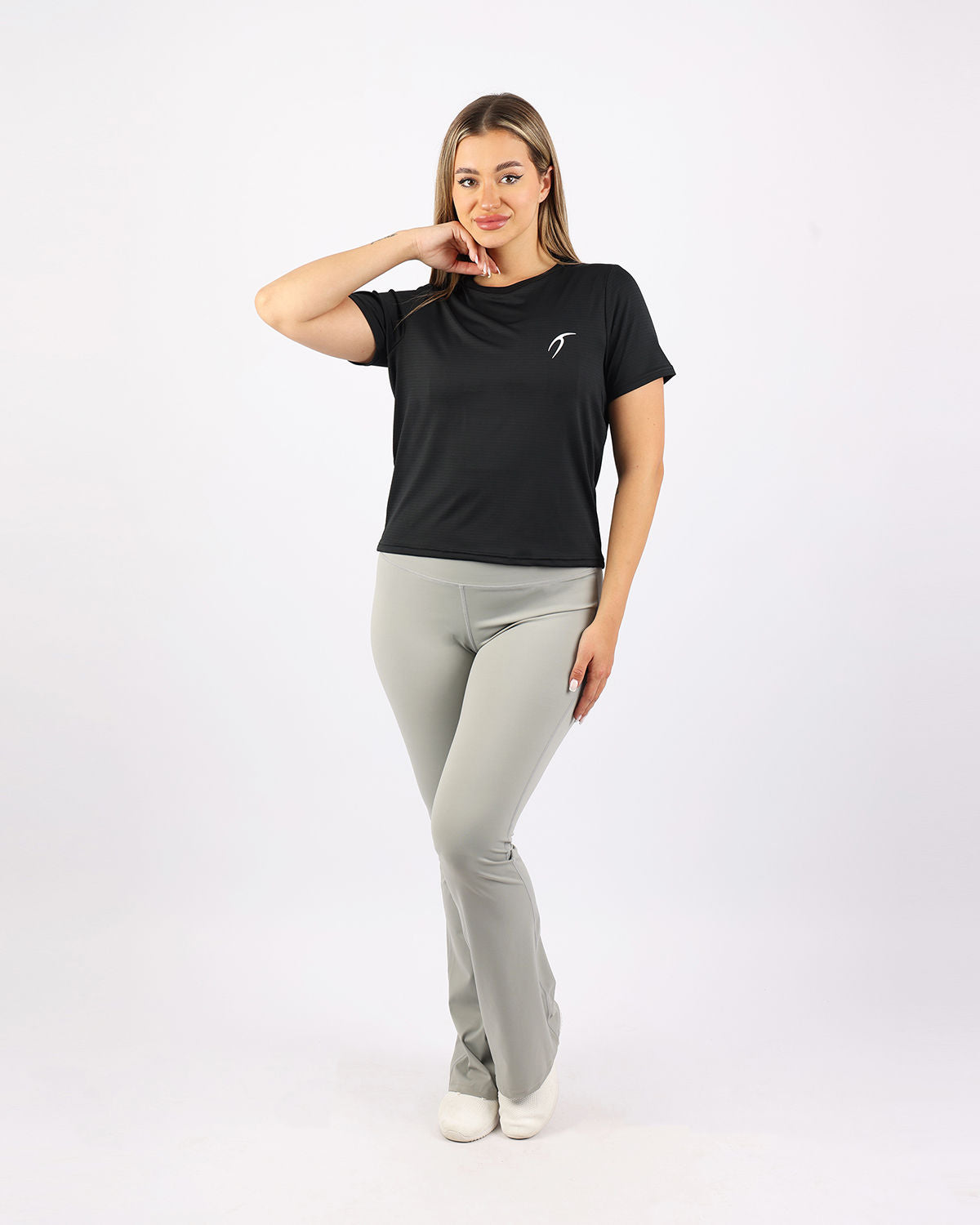 Freedom Short-Sleeves Black Training Top-Atum -58066451