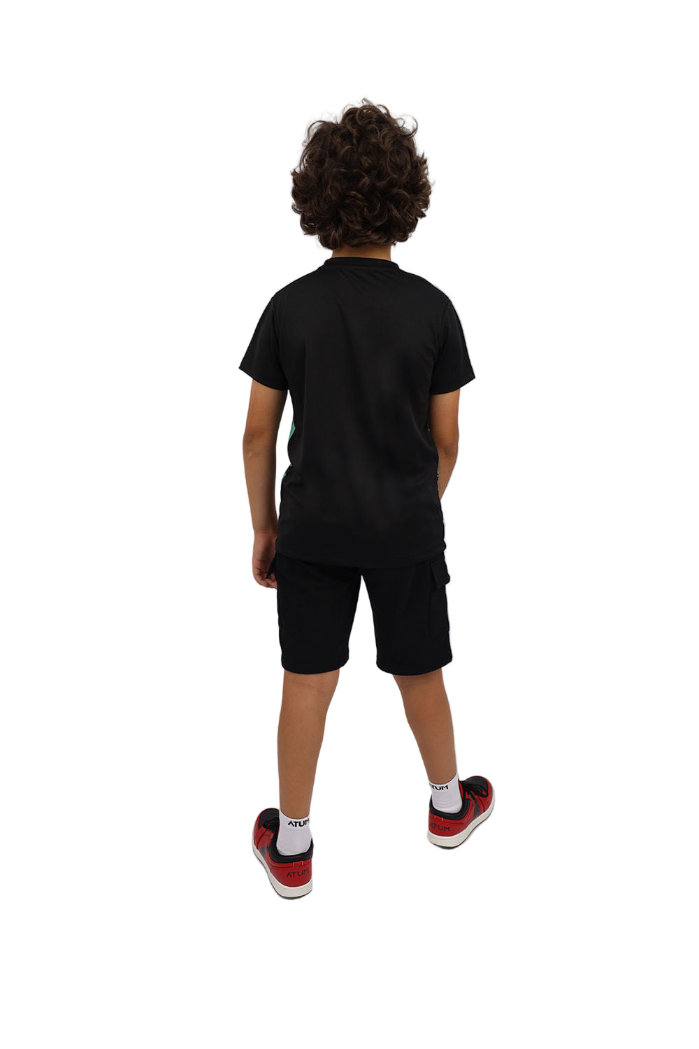 Boy's Premium Black Short-Atum -35041966