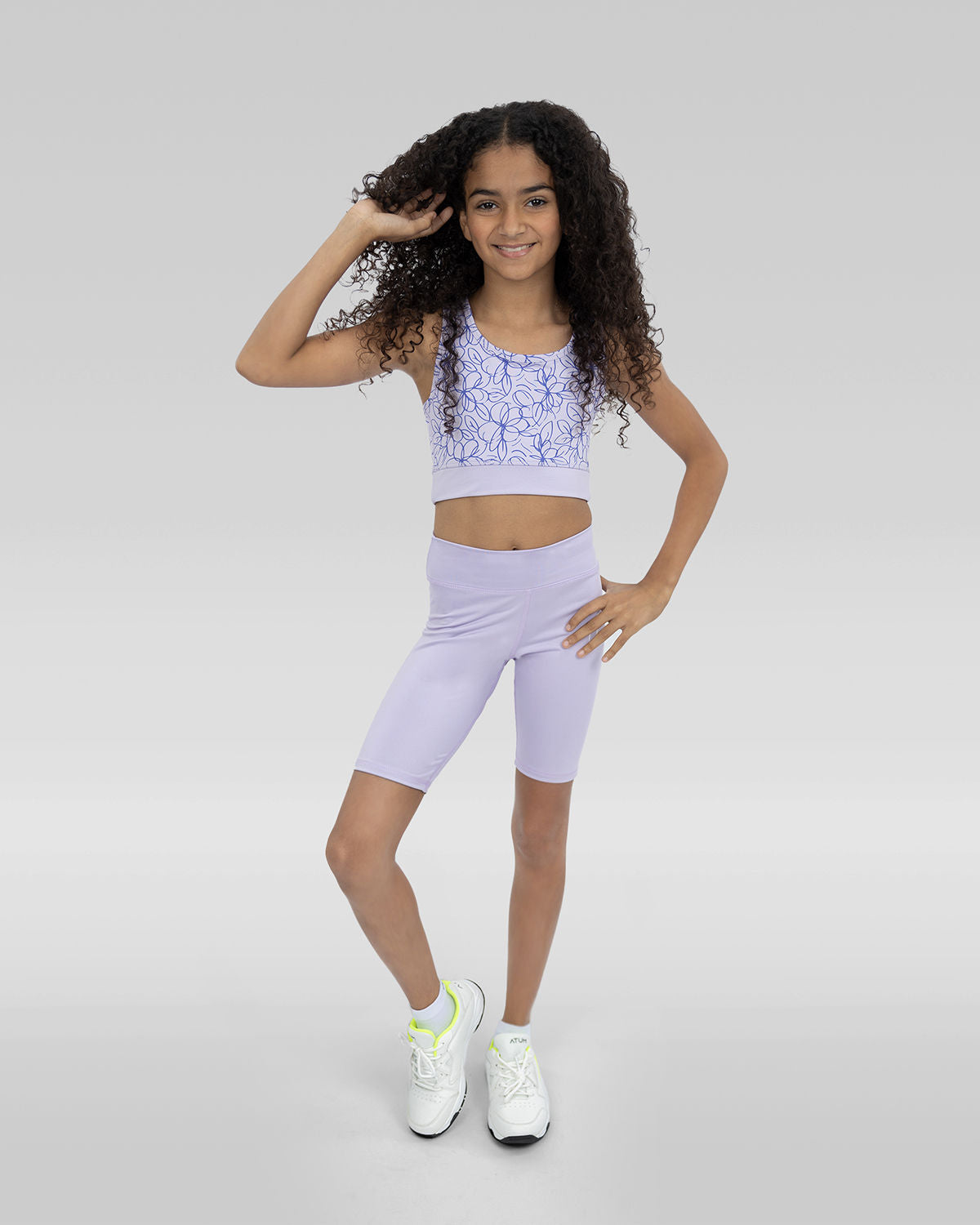 Smooth Girls Lavender Sports Bra