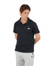 Comfort Slub Black Polo Shirt