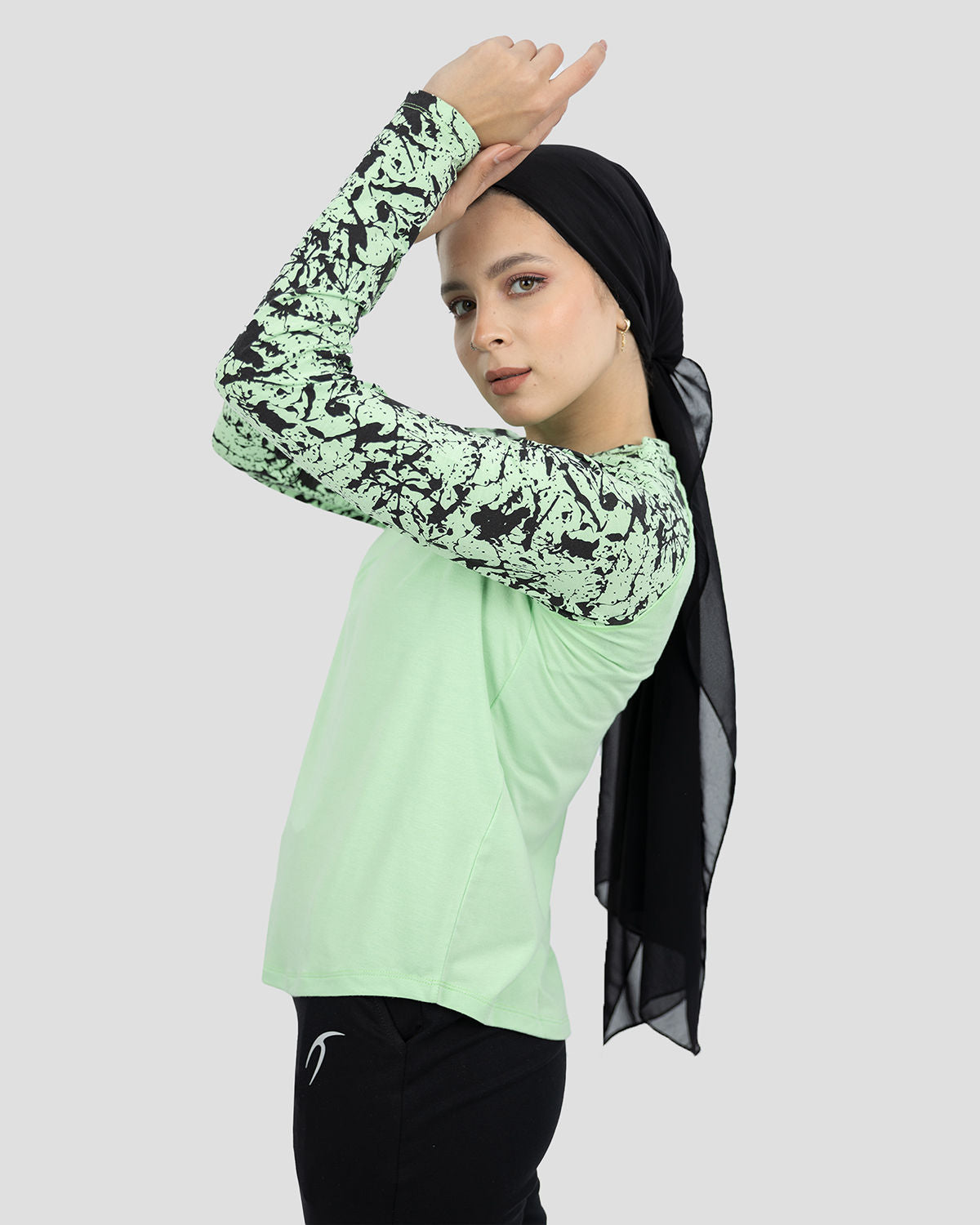 Flowery Longsleeve Women's T-shirt