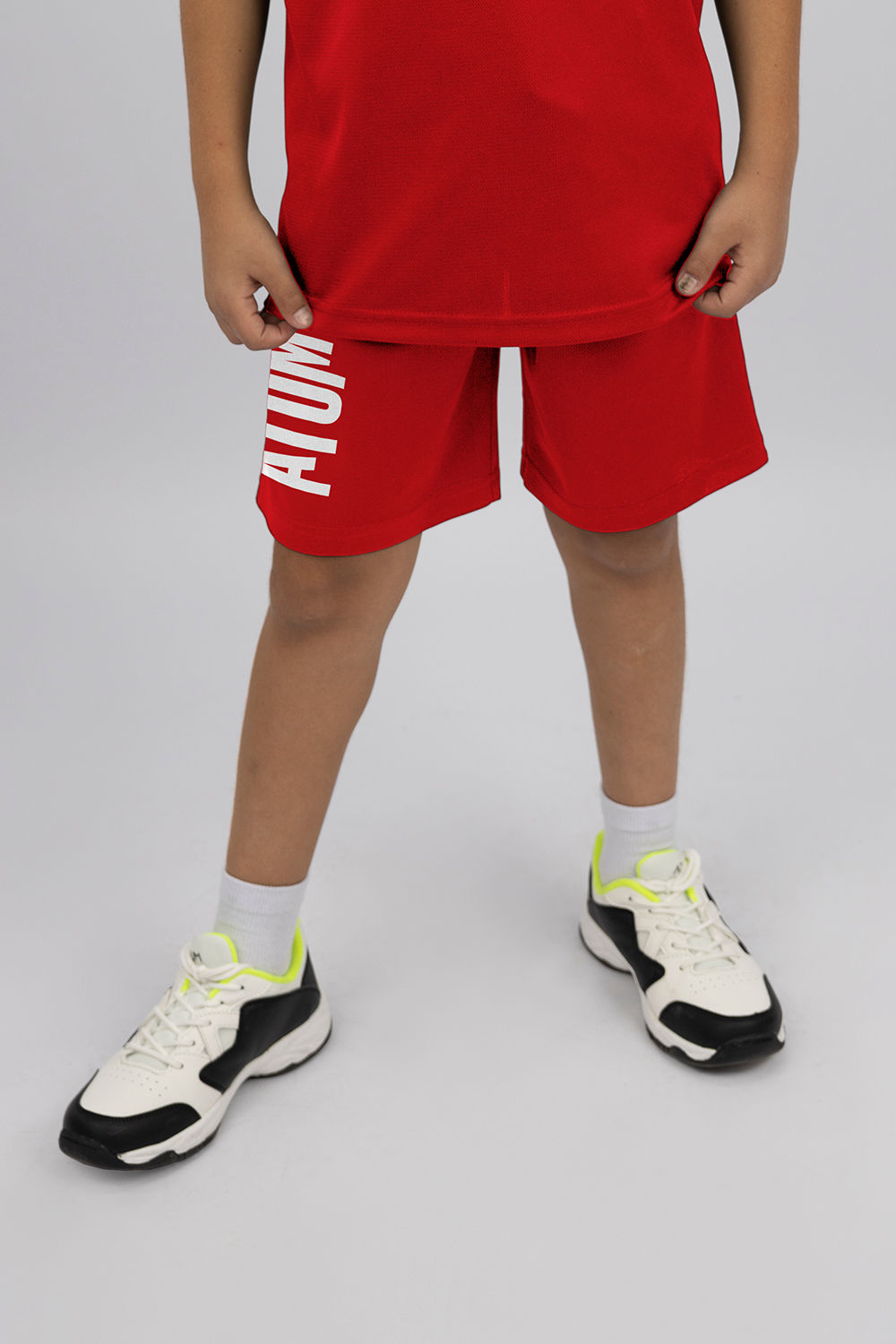 Basketball Boy's Red Short-Atum -48782471