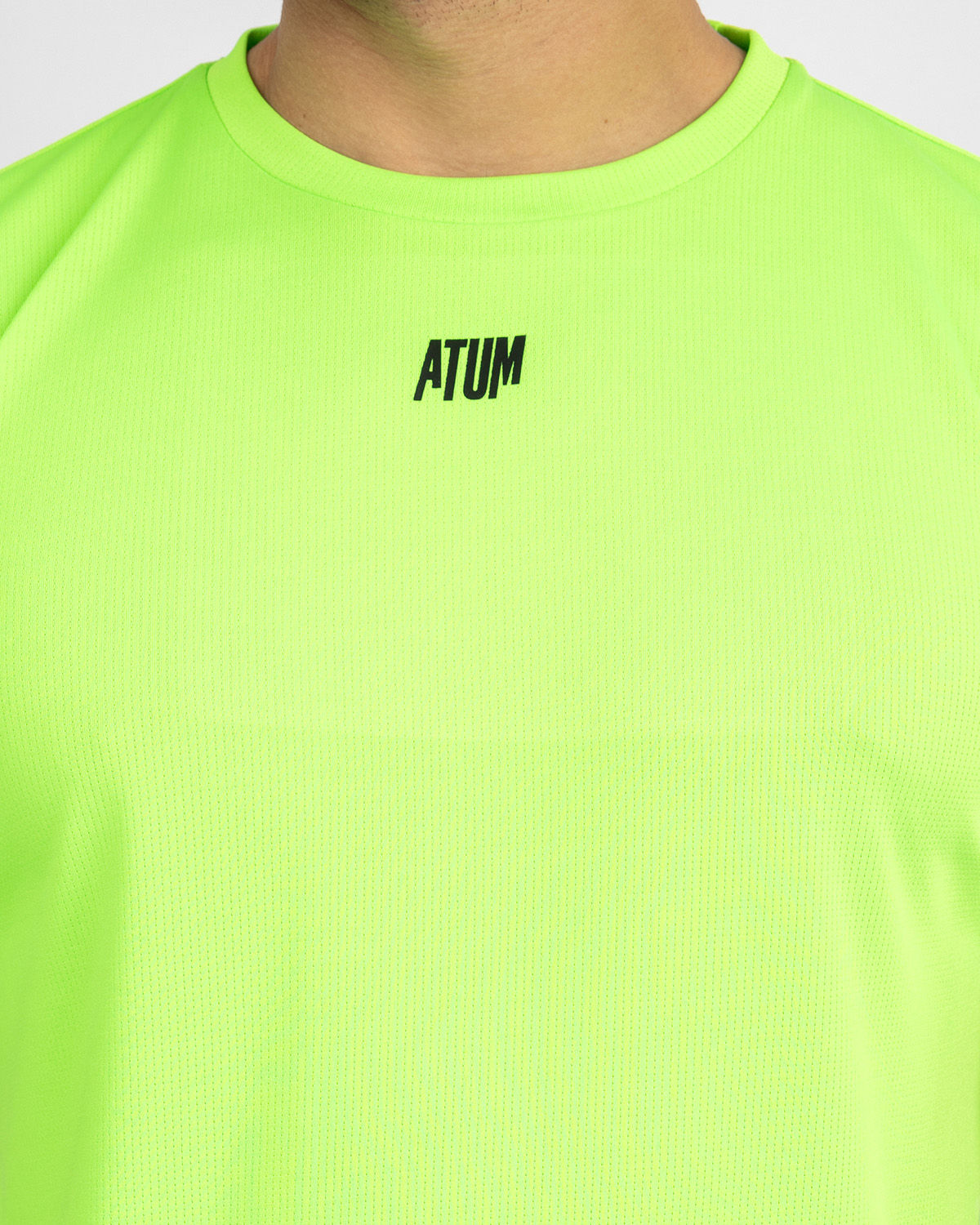 Squat Core Mesh Lime T-Shirt-Atum -54528293