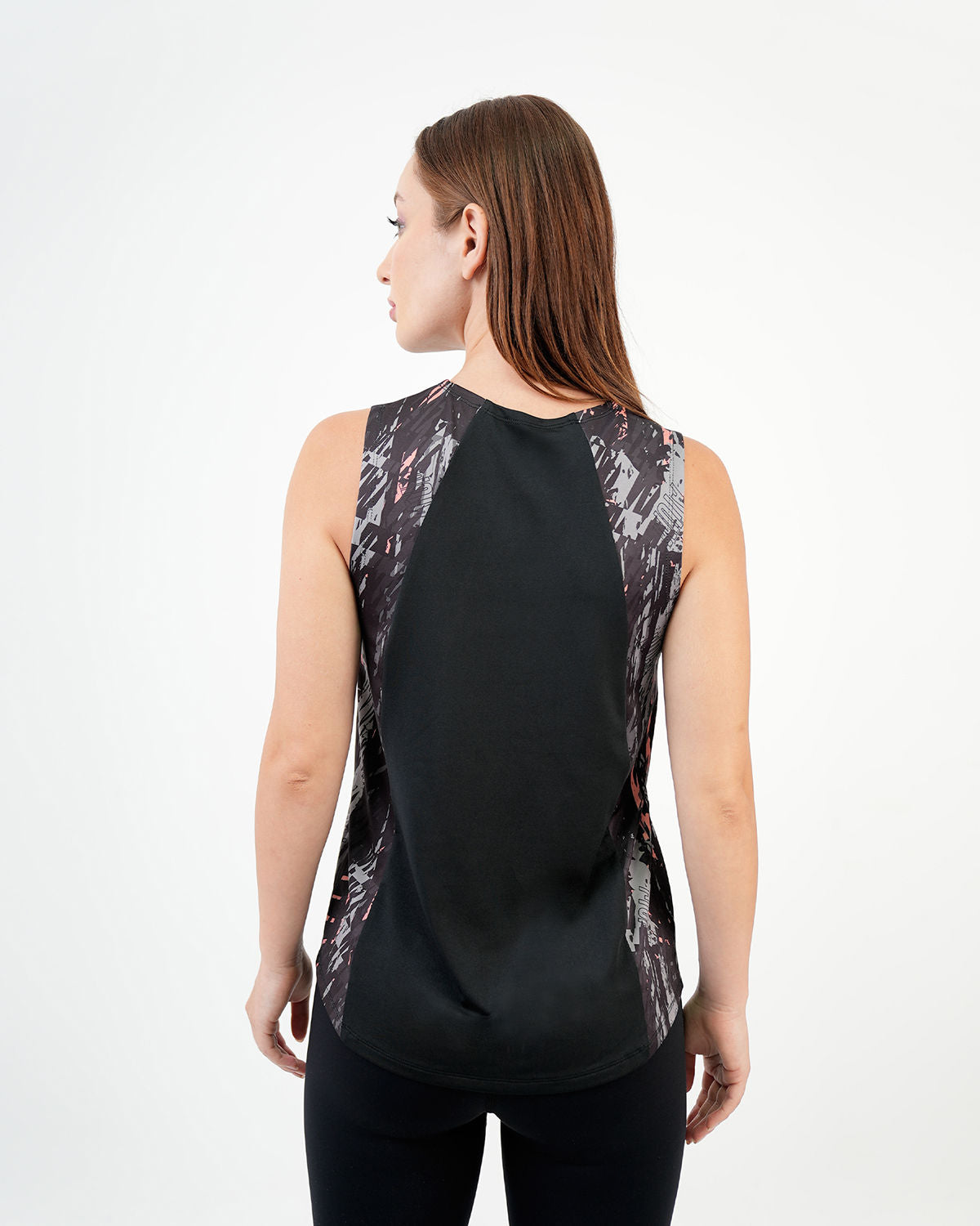 Women's Marble Printed Top