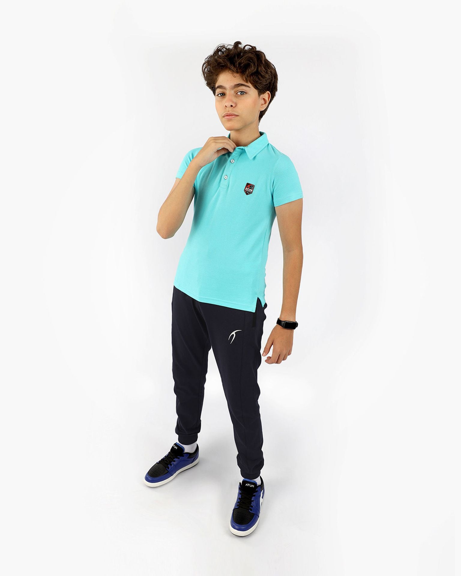 Juniors Dynamic Navy Sweatpants-Atum -90600429