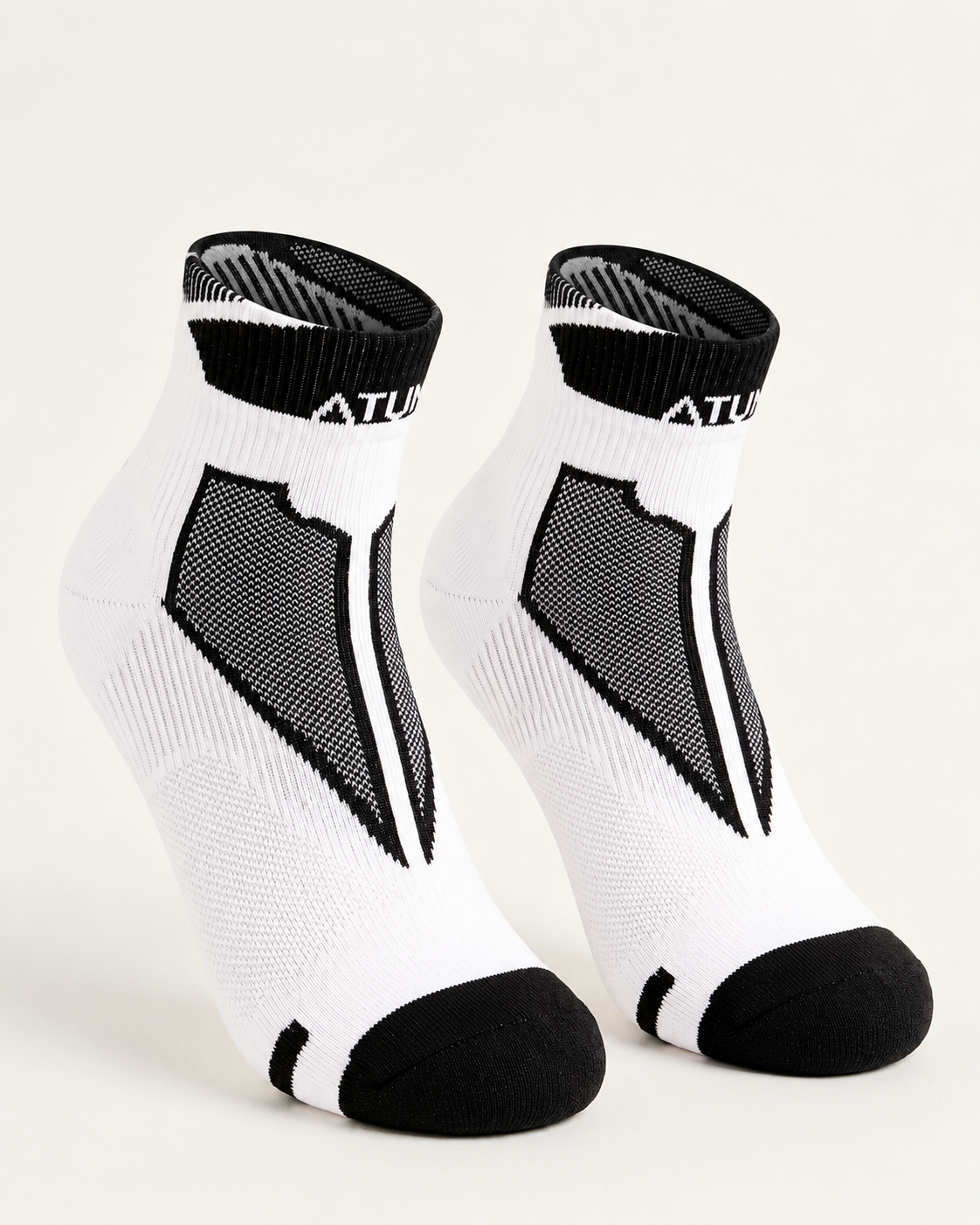 Adults Unisex Low-Cut White Training Socks-Atum -32783982
