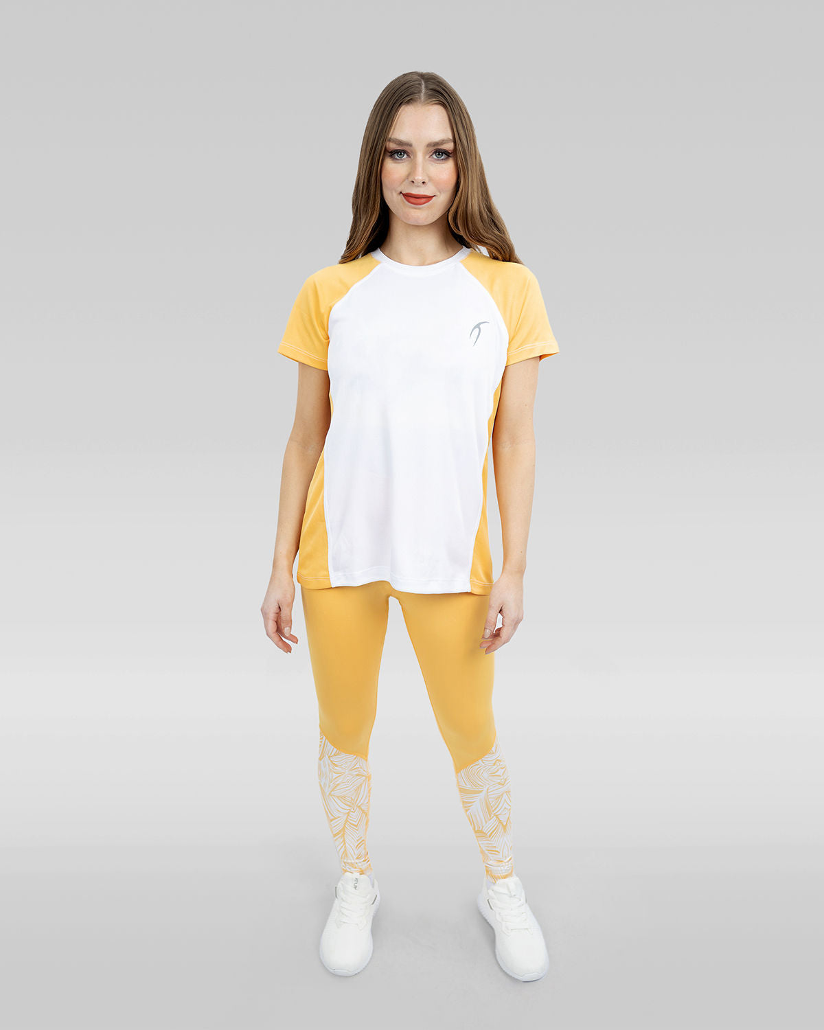 Flowery Gold Leggings-Atum -59777070