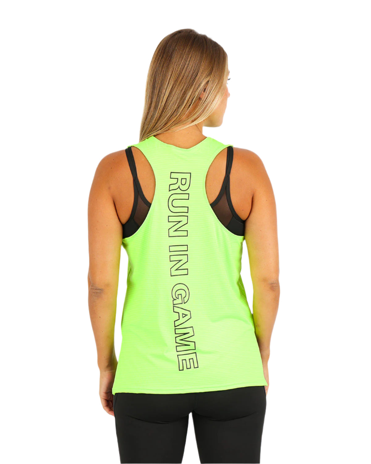 Vivid Motion Green Tank Top-Atum -29257351