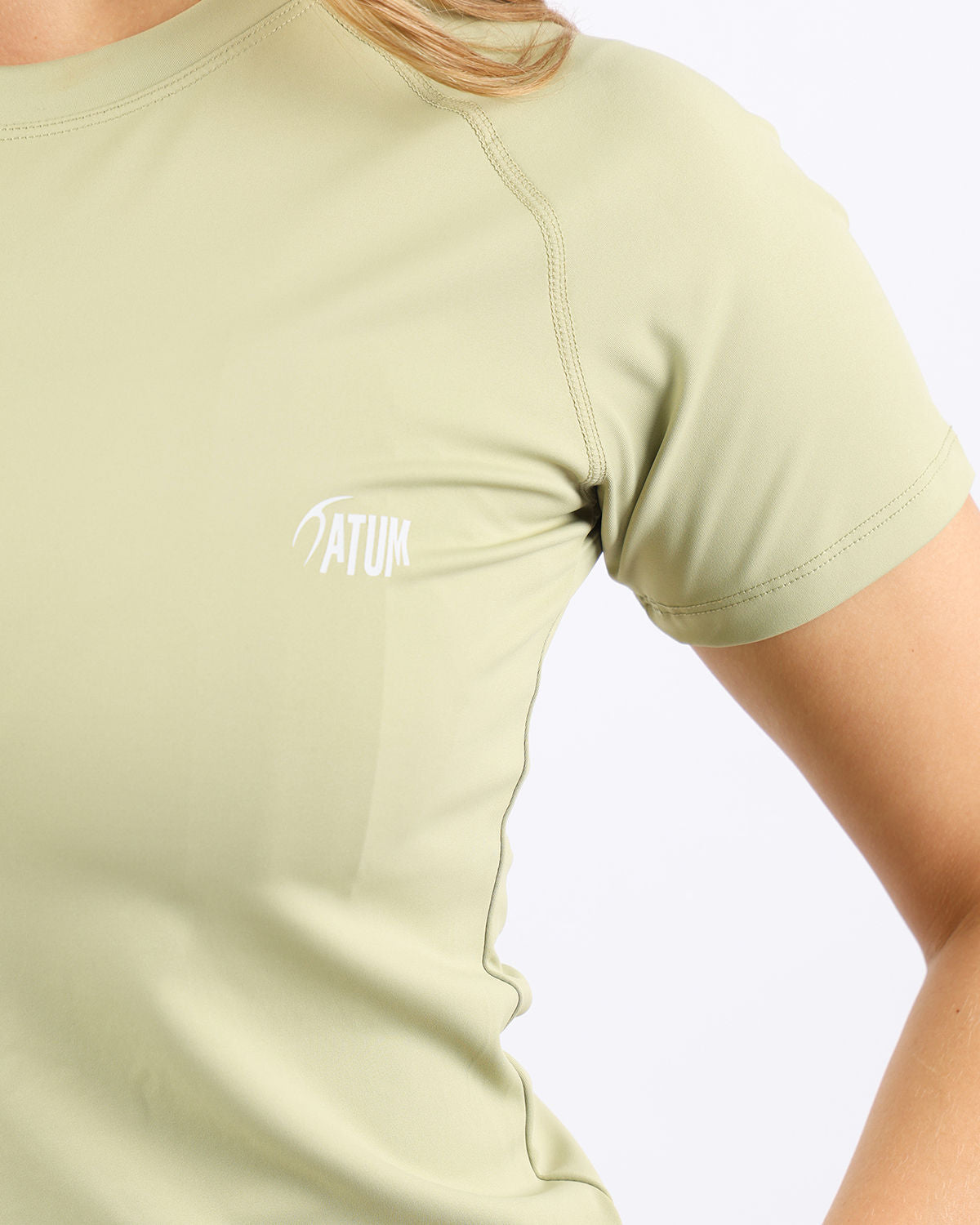 Aeroflex Breathable Green Women's Top-Atum -53791797