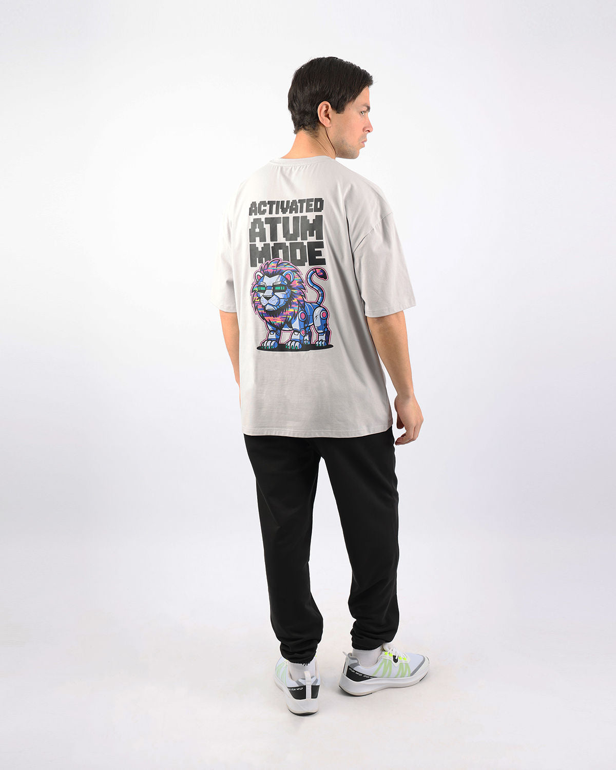 Adventure Mode Light Gray T-Shirt-Atum -76361030