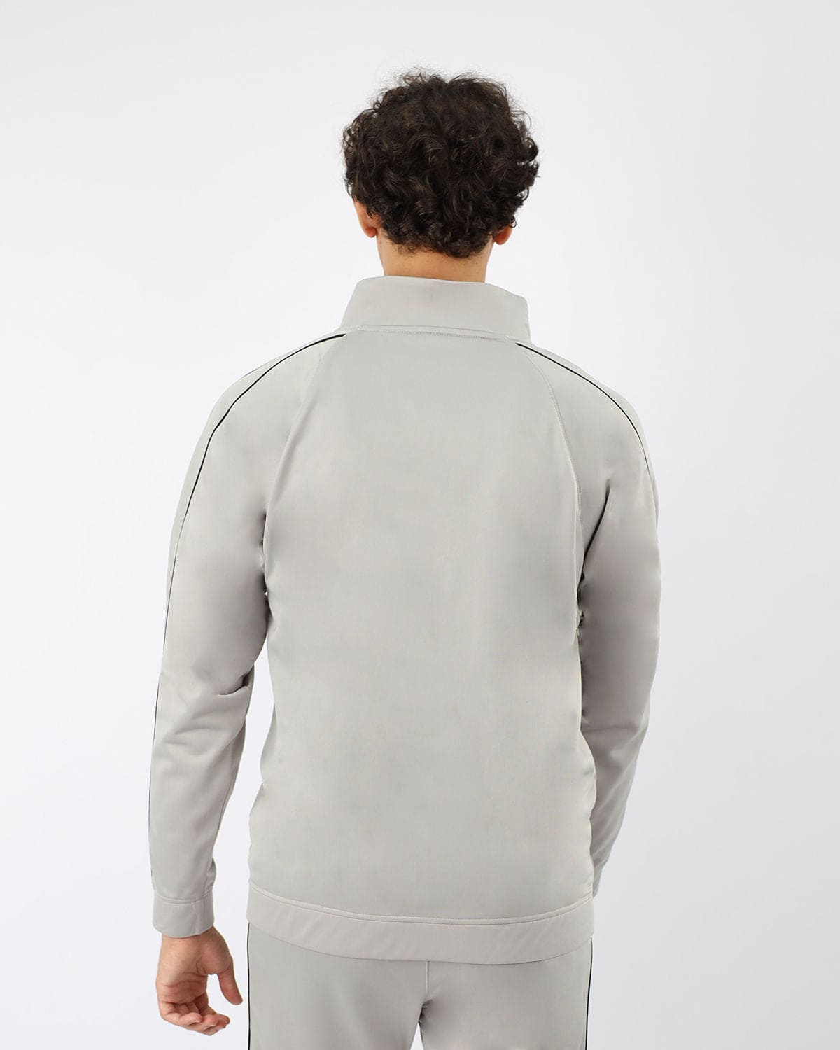 Men's Basic Light Gray Tracksuit-Atum -31997406
