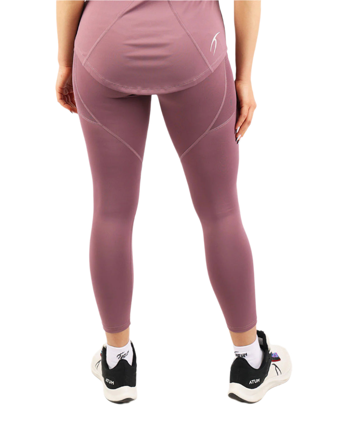 Pocket Flex Capri Violet Leggings-Atum -11198650