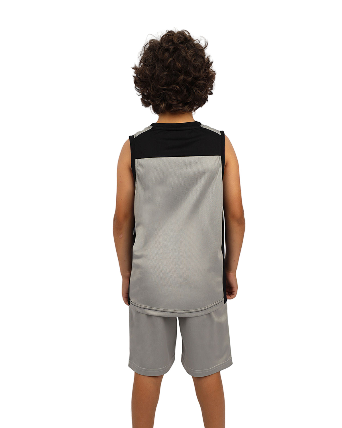 Basic Vneck Black Tank Top-Atum -51146930