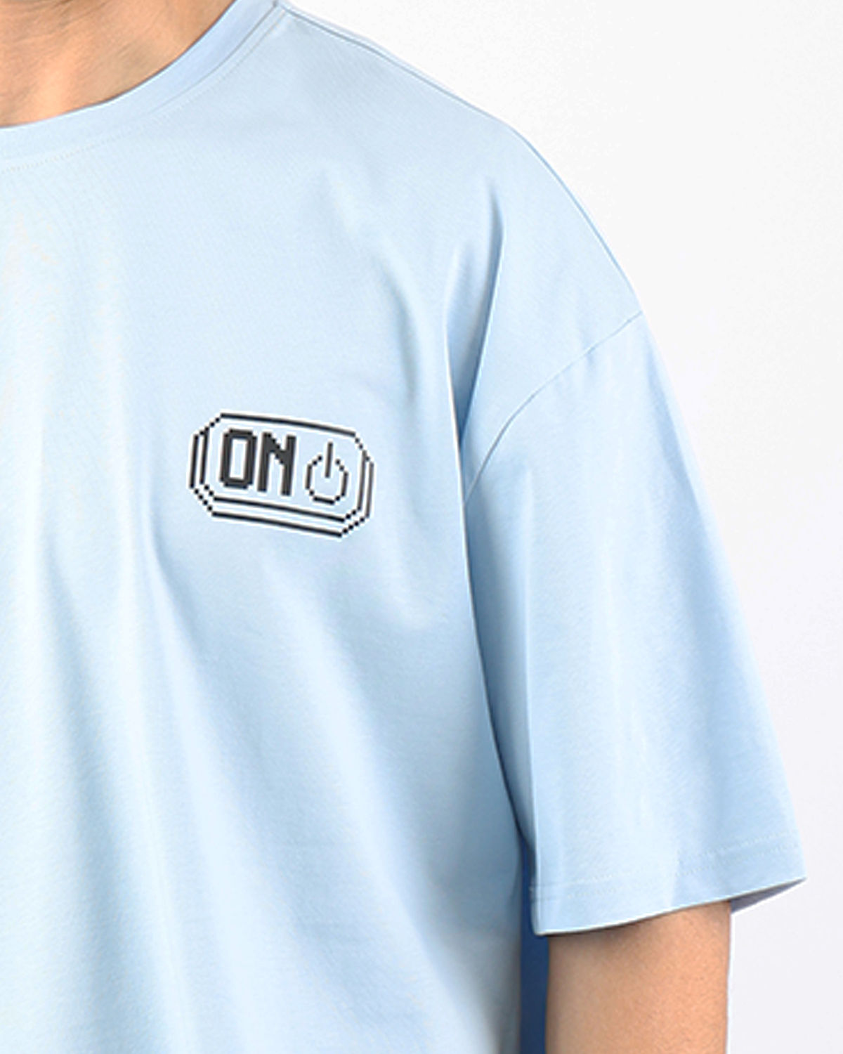 Adventure Mode Light Blue T-Shirt-Atum -56900184