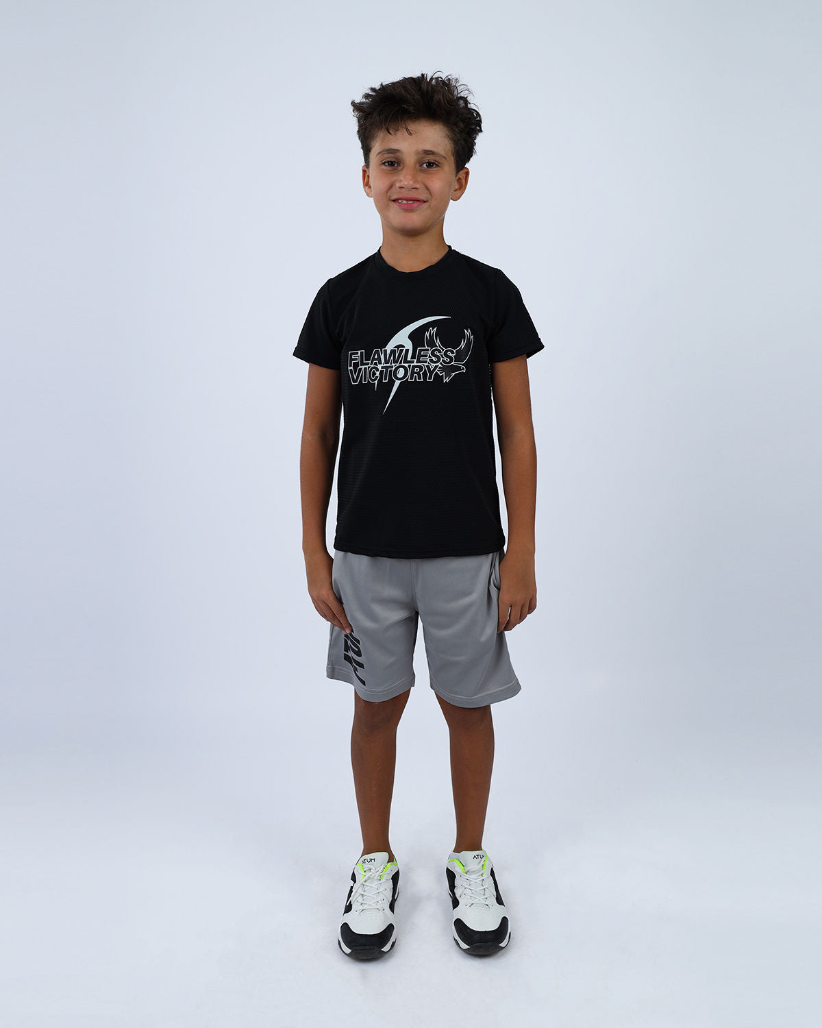 Eagle Victory Sports Black T-Shirt-Atum -78489819