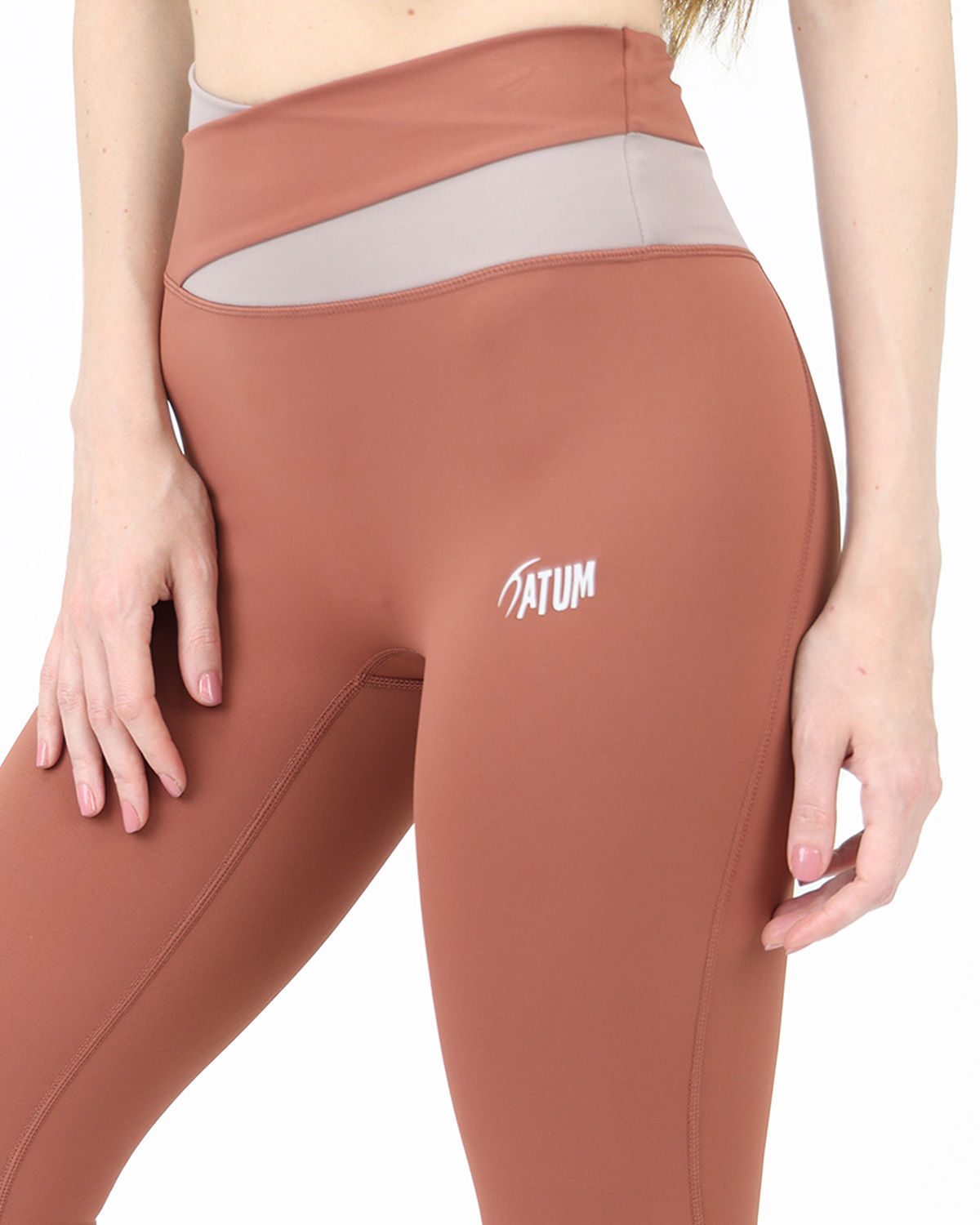 Horizon Duo Curve Orange Leggings-Atum -59400698