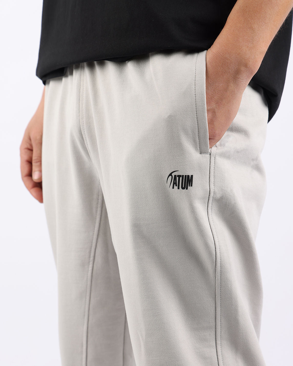Active Comfort Men's Gray Sweatpants-Atum -45956068