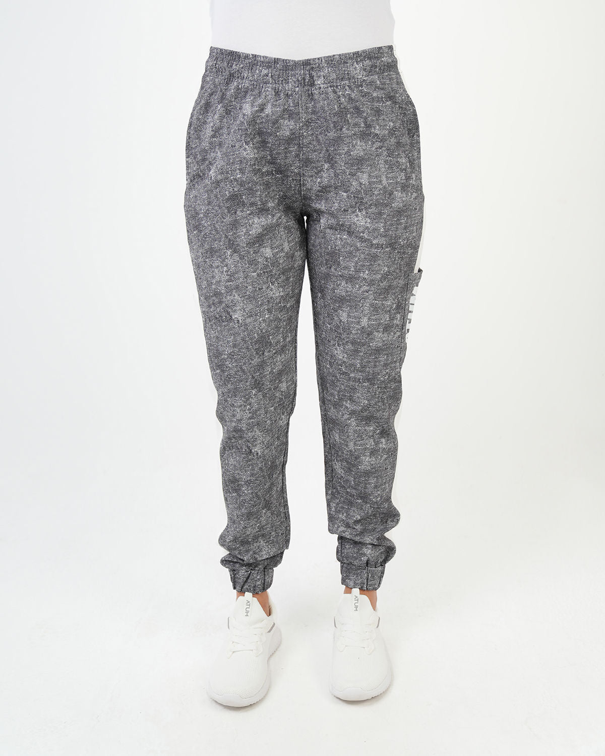 Gym Track Black Women's Pants-Atum -87040219