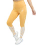 Flowery Gold Leggings