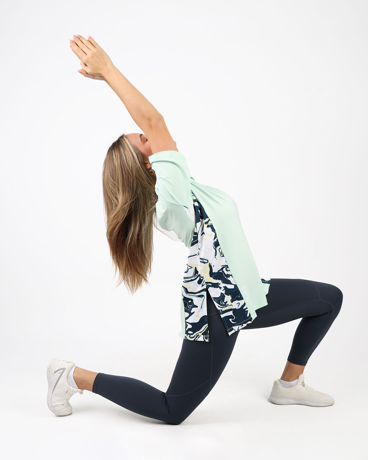 Women's Oversized Mint T-Shirt-Atum -14166281