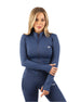 Verde Women's Zip Navy Jacket