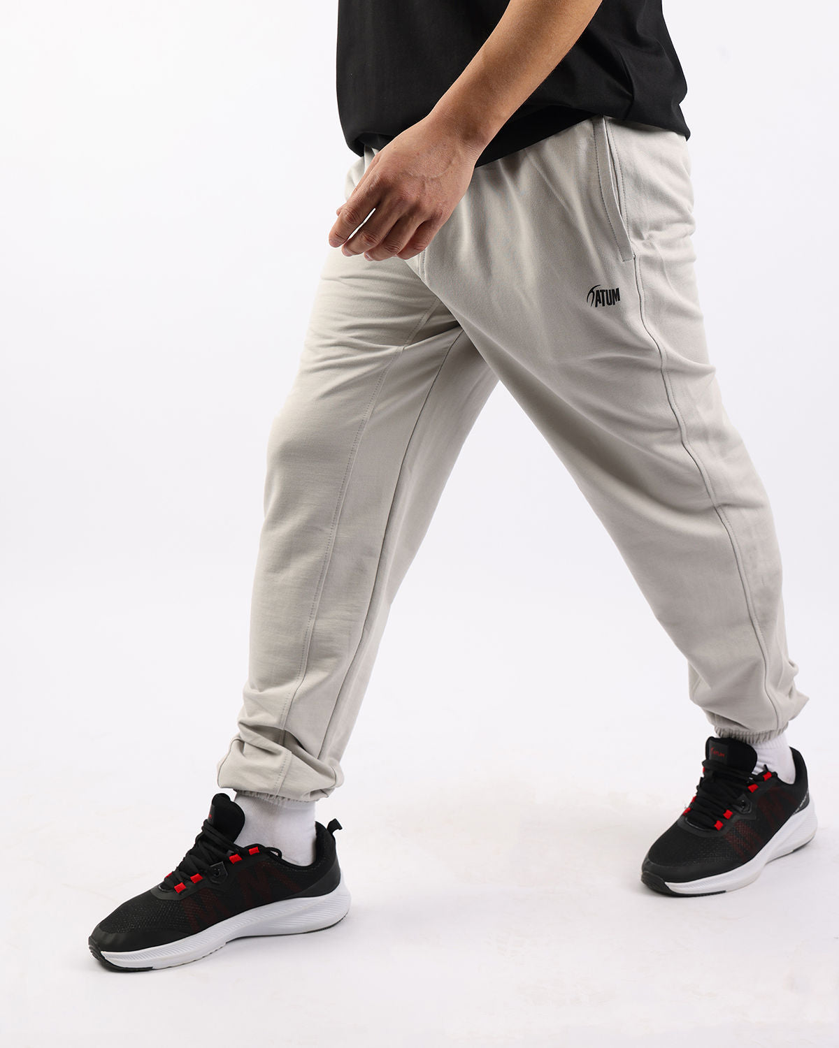 Active Comfort Men's Gray Sweatpants-Atum -71292522