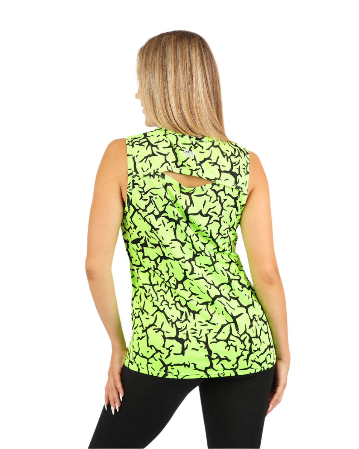 Hyper Sleeveless Green Tank Top-Atum -67078230