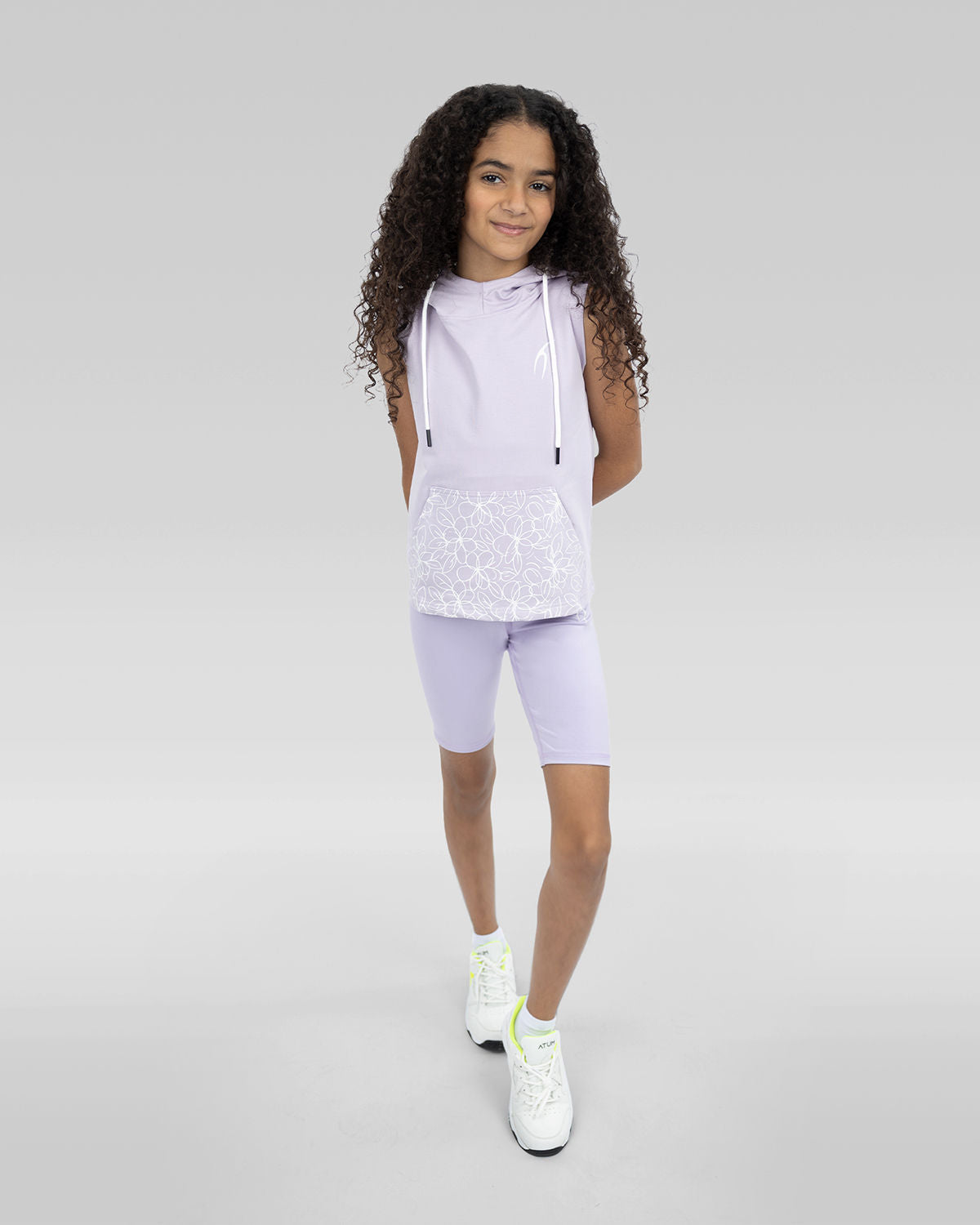 Smooth Girls Hooded Lavender T-Shirt