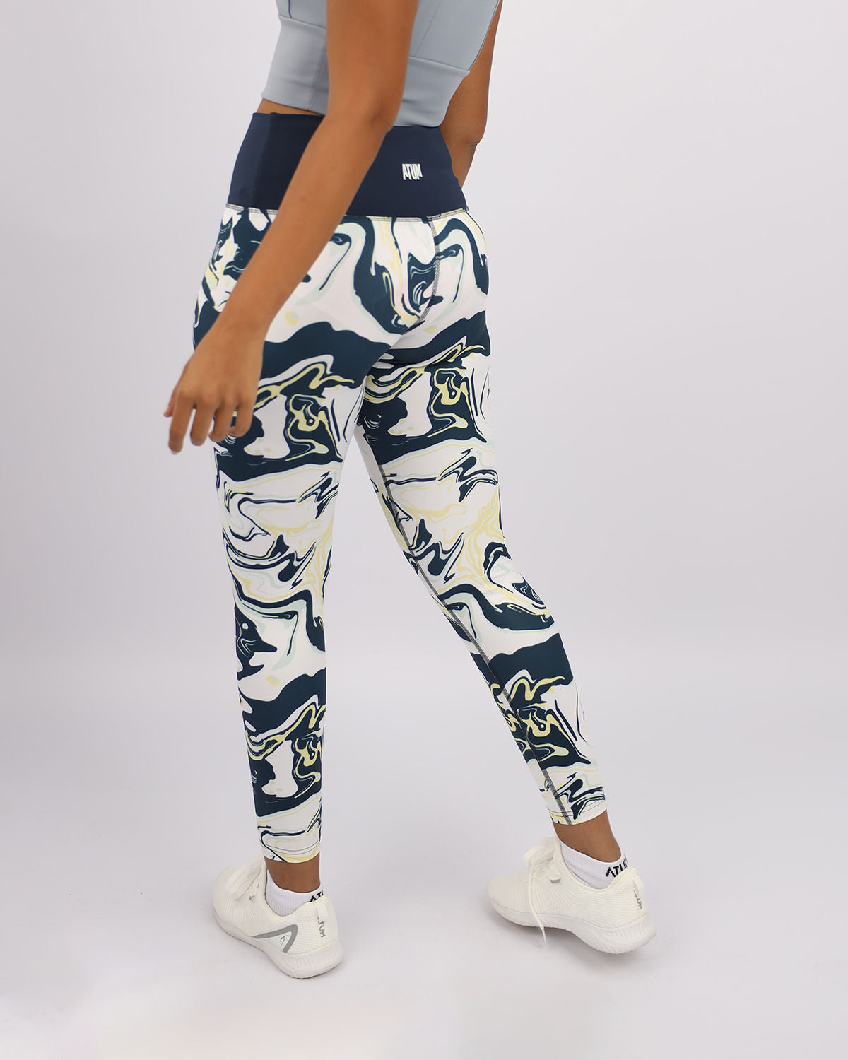 Blooming High Waist Women's Leggings