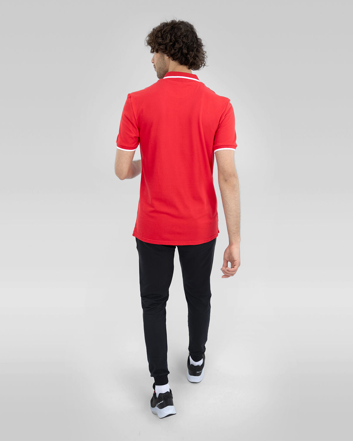Men's Red Polo Shirt