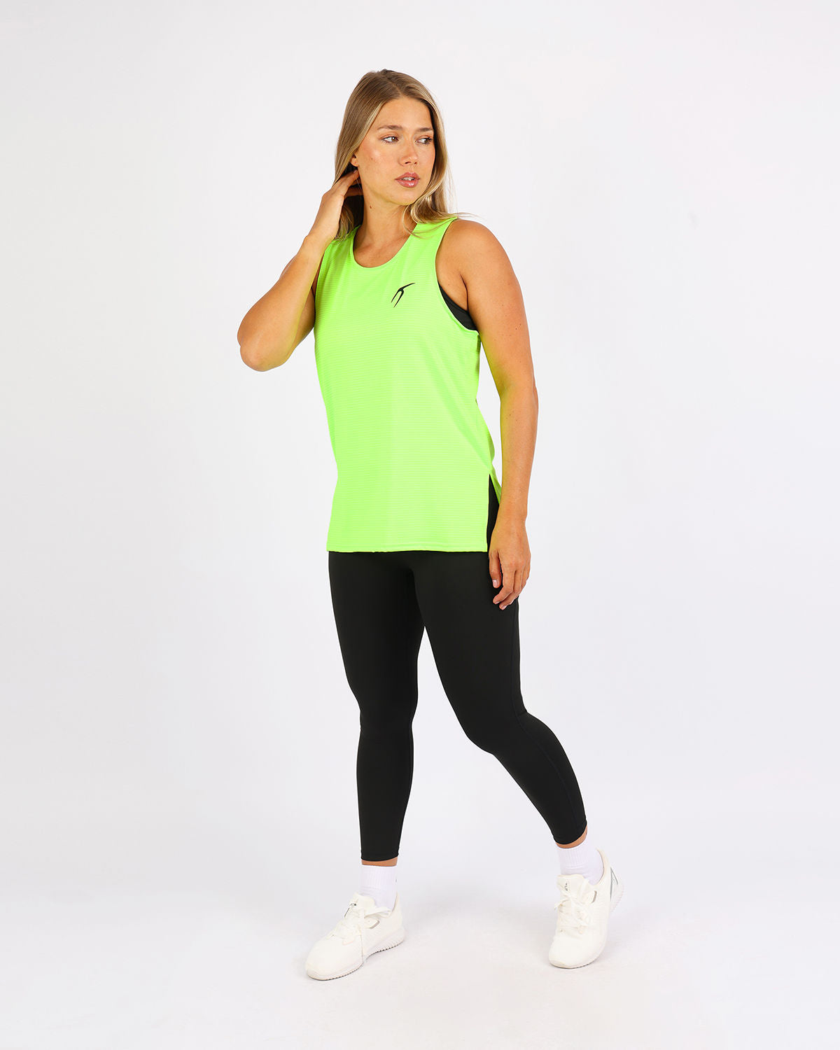 Vivid Motion Green Tank Top-Atum -35934155