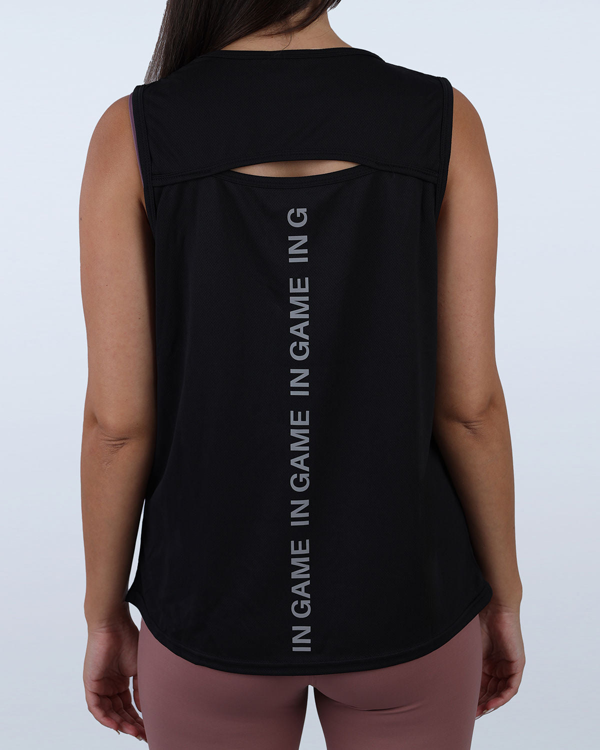 Modal Yoga Black Tank Top-Atum -80076168