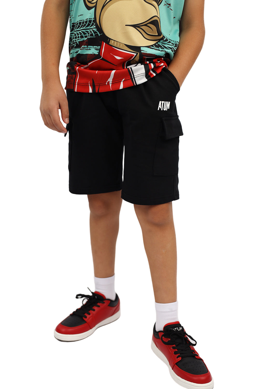 Boy's Premium Black Short